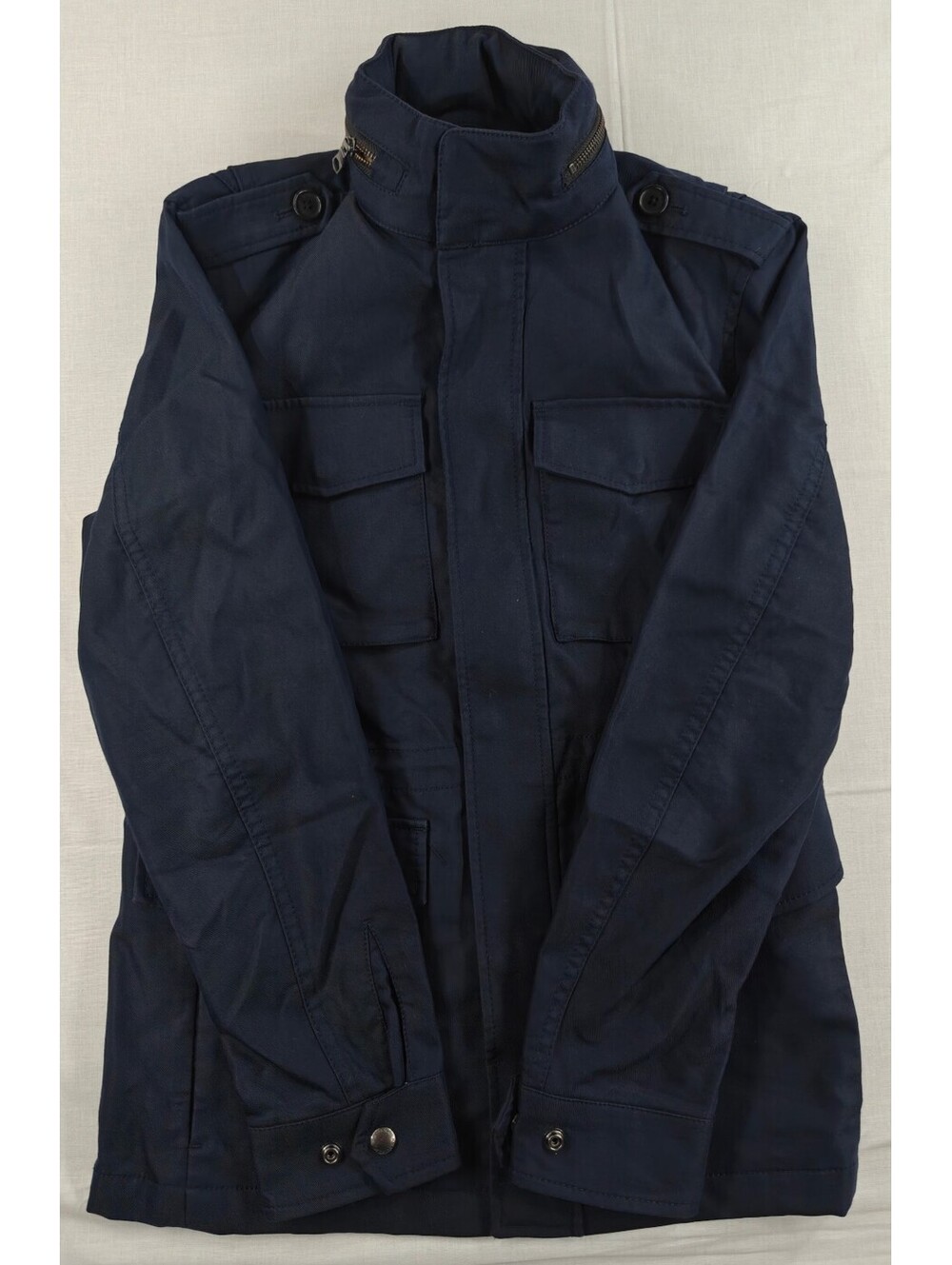 Banana Republic Men's Navy Blue Military Style Jacket XS